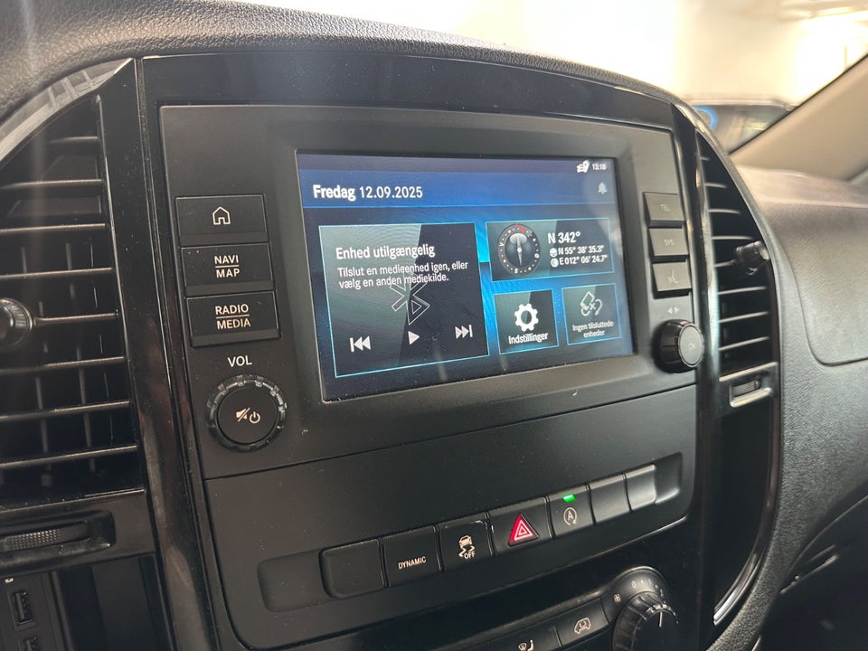 Mercedes Vito 114 2,0 CDi Kassevogn aut. L RWD