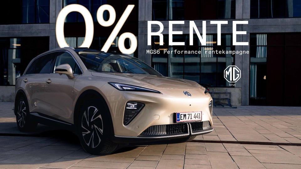 MG MGS6 77 Luxury Performance AWD 5d