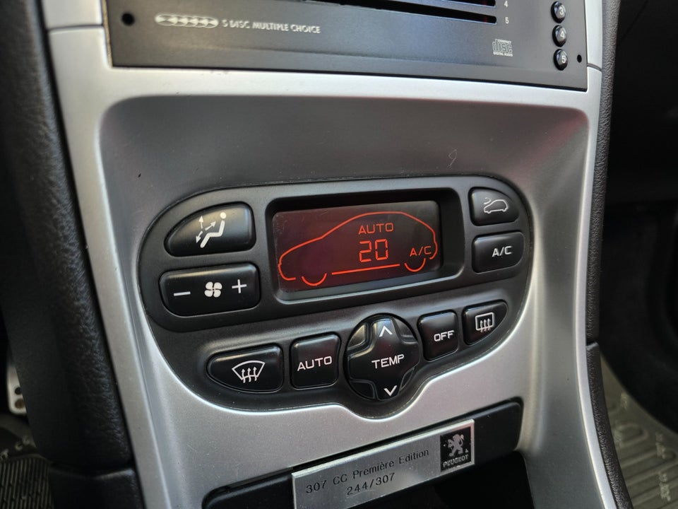 Peugeot 307 2,0 16V CC 2d