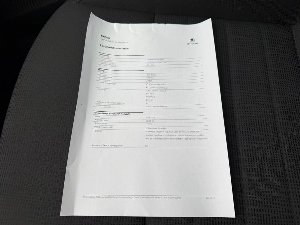Skoda Octavia 1,2 TSi 105 Elegance Combi DSG 5d