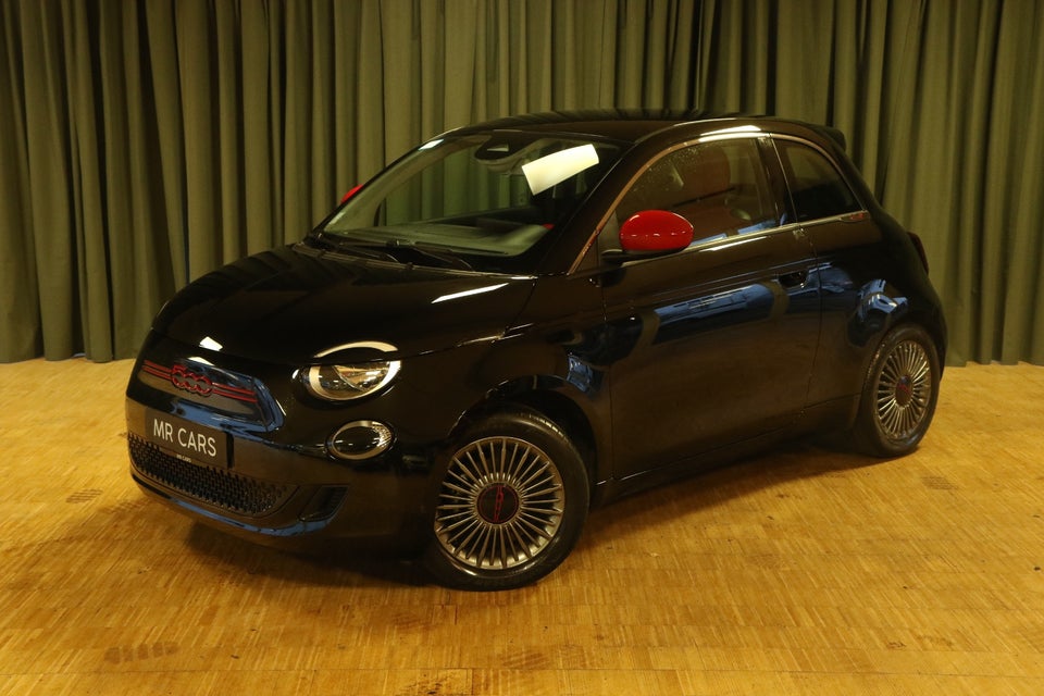 Fiat 500e 24 (RED) 3d