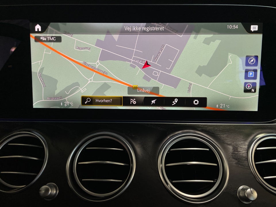 Mercedes E300 de 2,0 AMG Line stc. aut. 5d