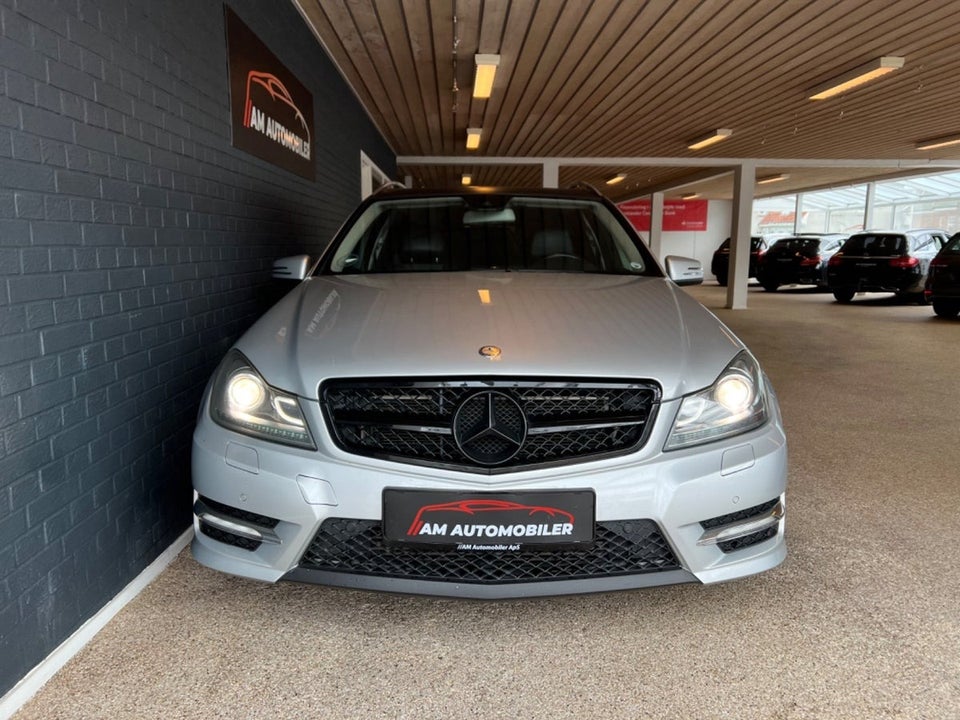 Mercedes C220 2,2 CDi AMG Line stc. aut. 5d