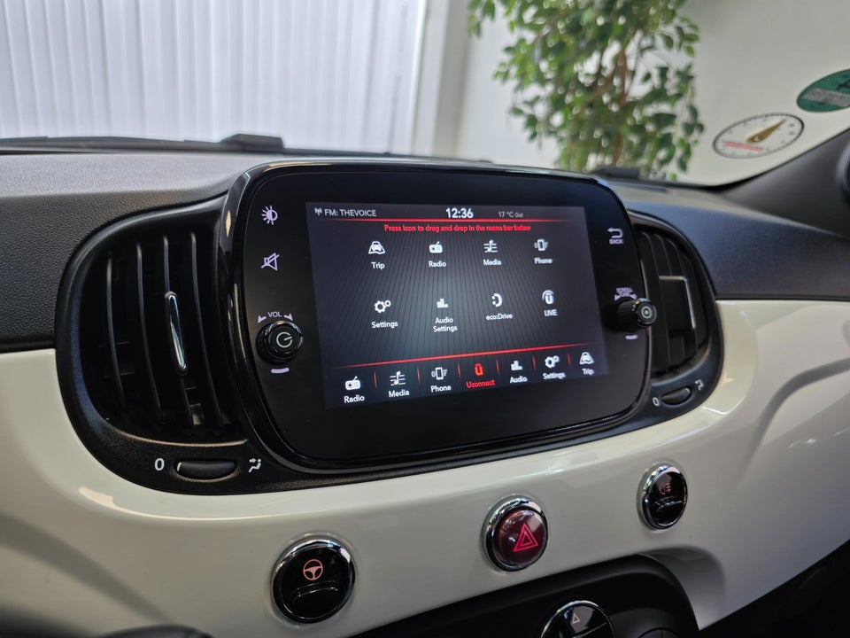 Fiat 500 1,0 Hybrid Lounge 3d