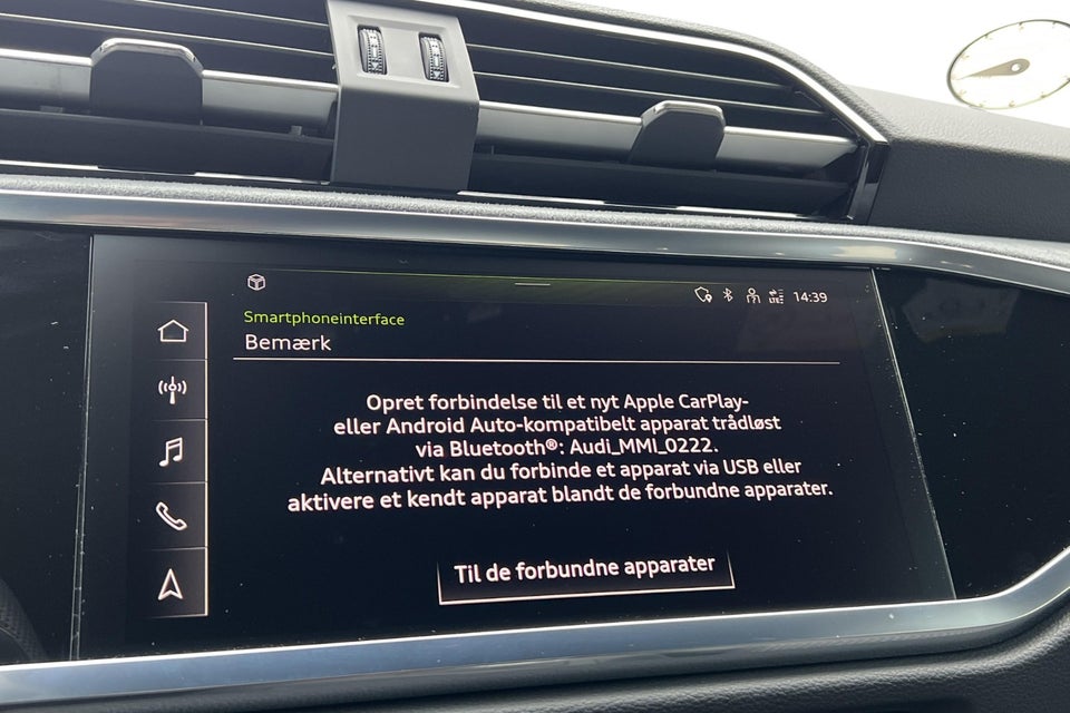 Audi Q3 45 TFSi e Attitude+ Sportback S-tr. 5d