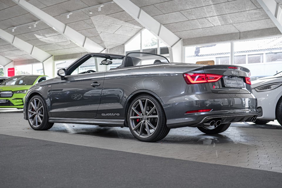Audi S3 2,0 TFSi Cabriolet quattro S-tr. 2d