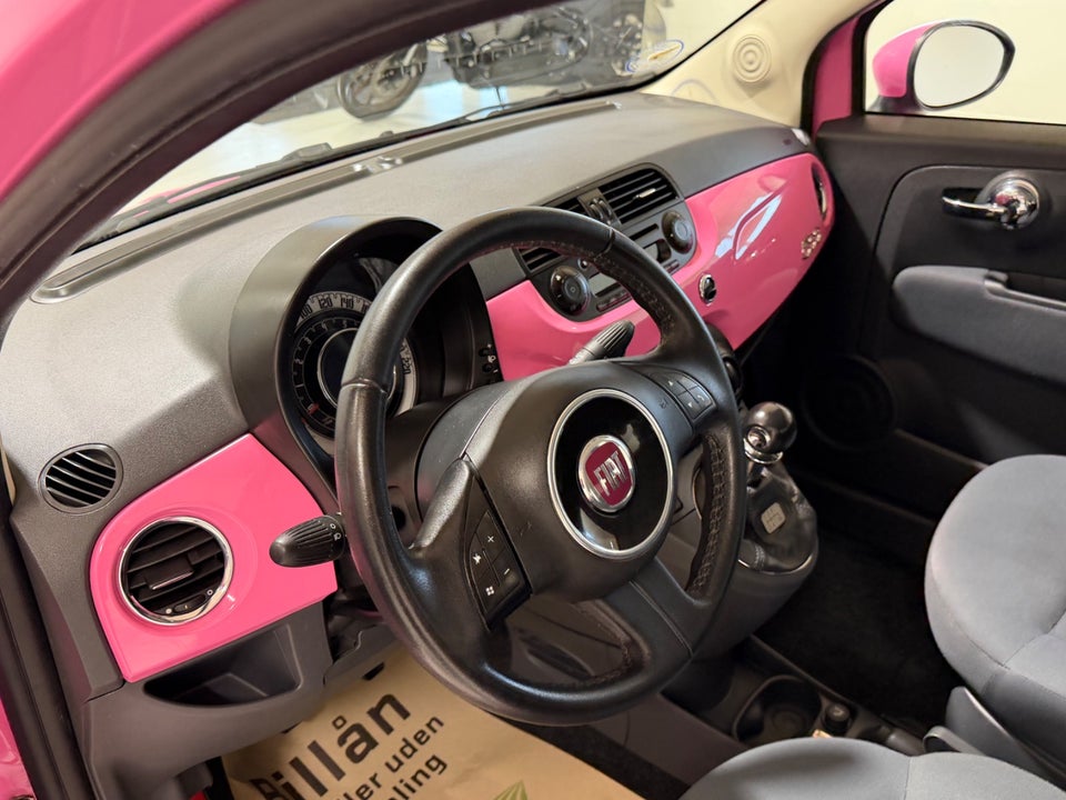 Fiat 500 1,2 Pink 3d