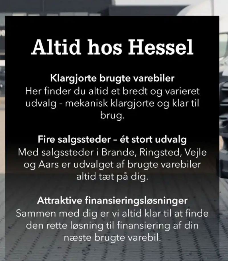 Mercedes Vito 114 2,0 CDi Kassevogn aut. L RWD