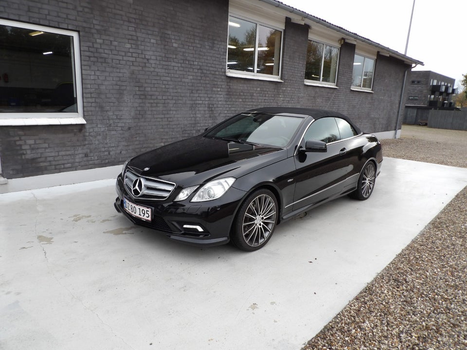 Mercedes E350 3,0 CDi Avantgarde Cabriolet aut. BE 2d