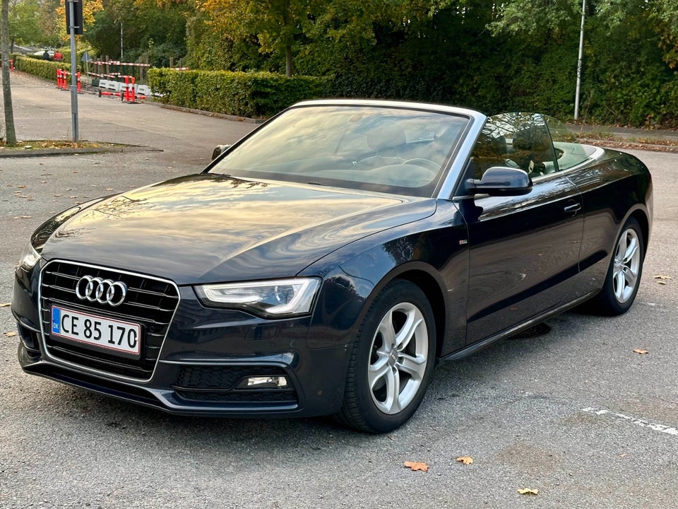 Audi A5 1,8 TFSi 177 Cabriolet Multitr. 2d