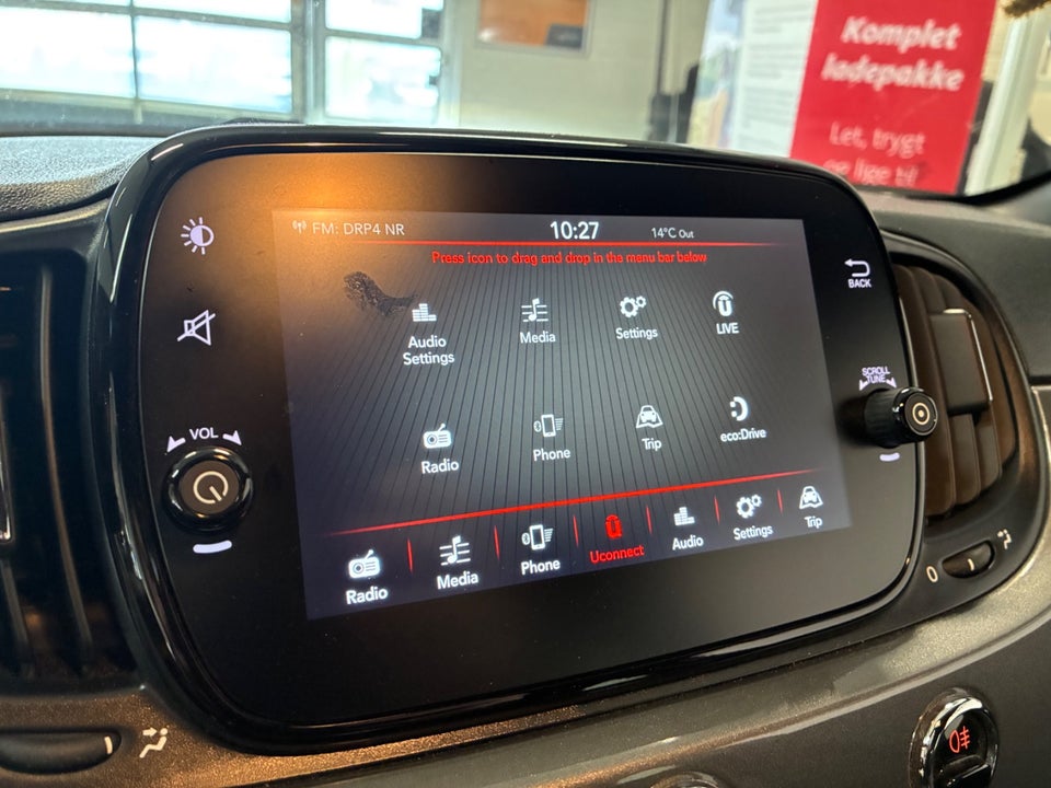 Fiat 500C 1,2 Lounge MTA 2d