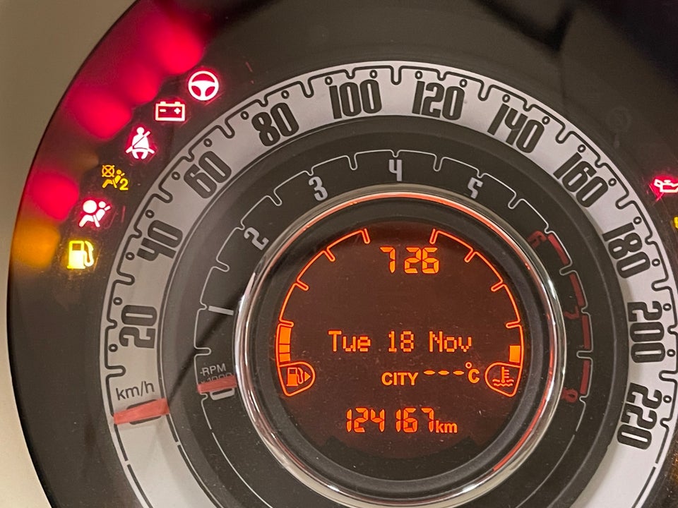 Fiat 500 1,2 Lounge 3d