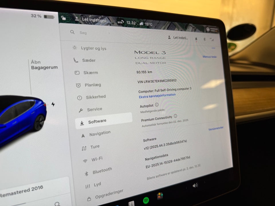 Tesla Model 3 Long Range AWD 4d
