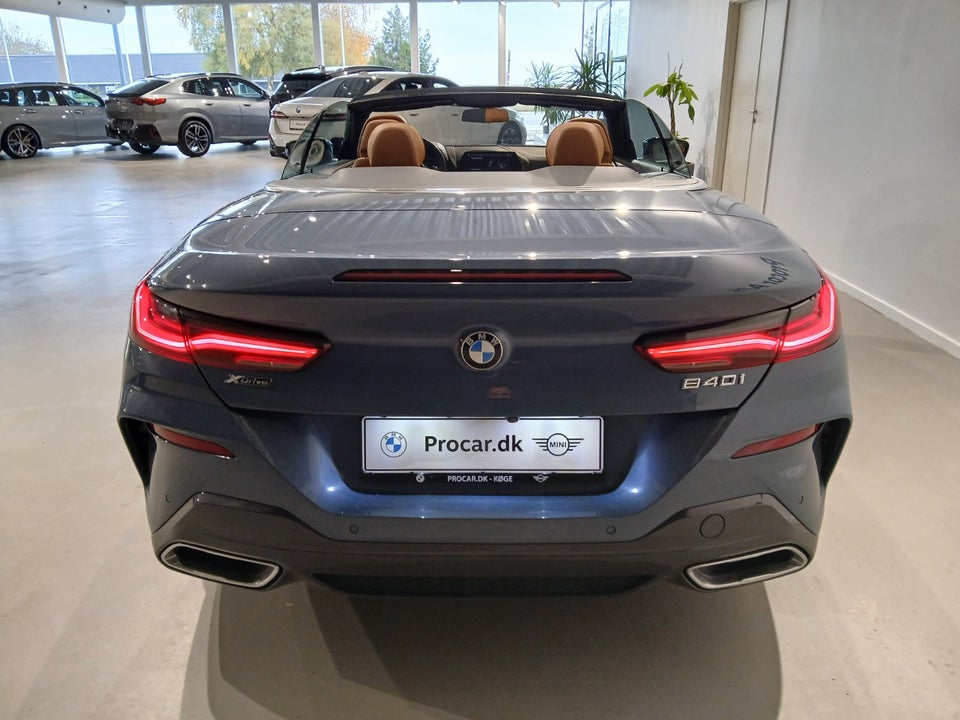 BMW 840i 3,0 Cabriolet aut. 2d