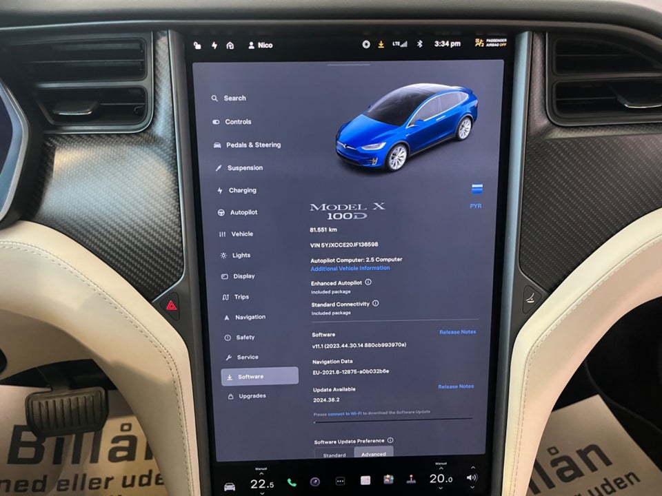 Tesla Model X 100D 5d