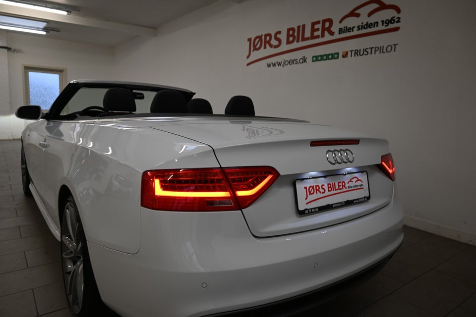 Audi A5 1,8 TFSi 177 S-line Cabriolet Multitr. 2d