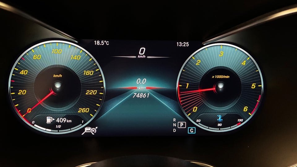 Mercedes C220 d 2,0 AMG Line Night Edition stc. aut. 5d