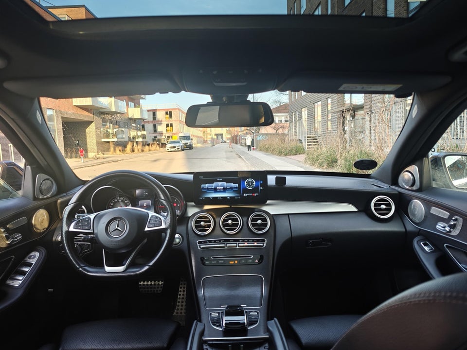 Mercedes C220 d 2,2 AMG Line stc. aut. 5d