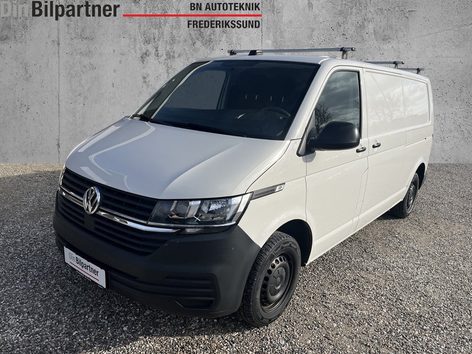 VW Transporter 2,0 TDi 150 Kassevogn lang