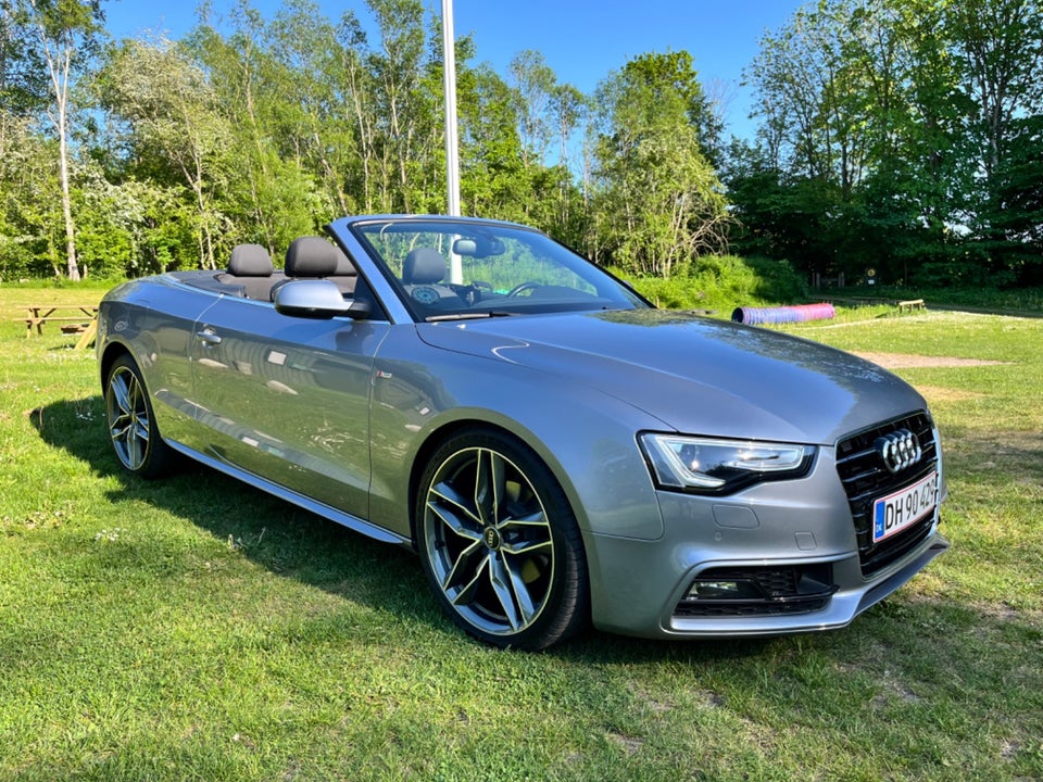 Audi A5 1,8 TFSi 170 S-line Cabriolet Multitr. 2d