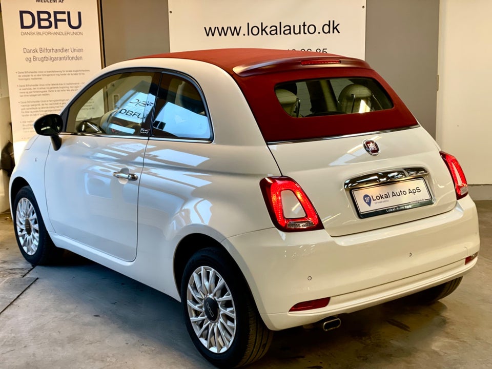 Fiat 500C 1,2 Lounge+ 2d