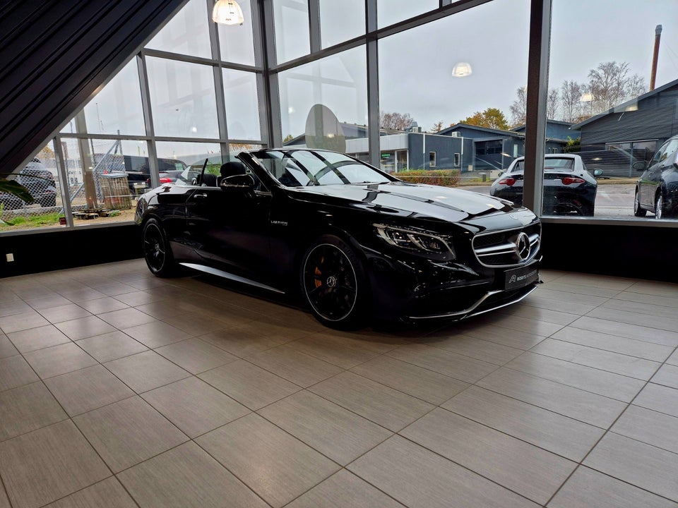 Mercedes S63 5,5 AMG Cabriolet aut. 4Matic 2d