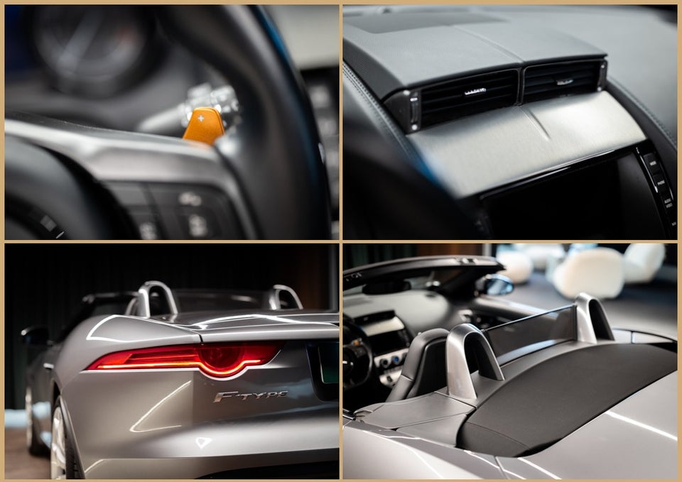Jaguar F-Type 3,0 S/C Convertible aut. 2d