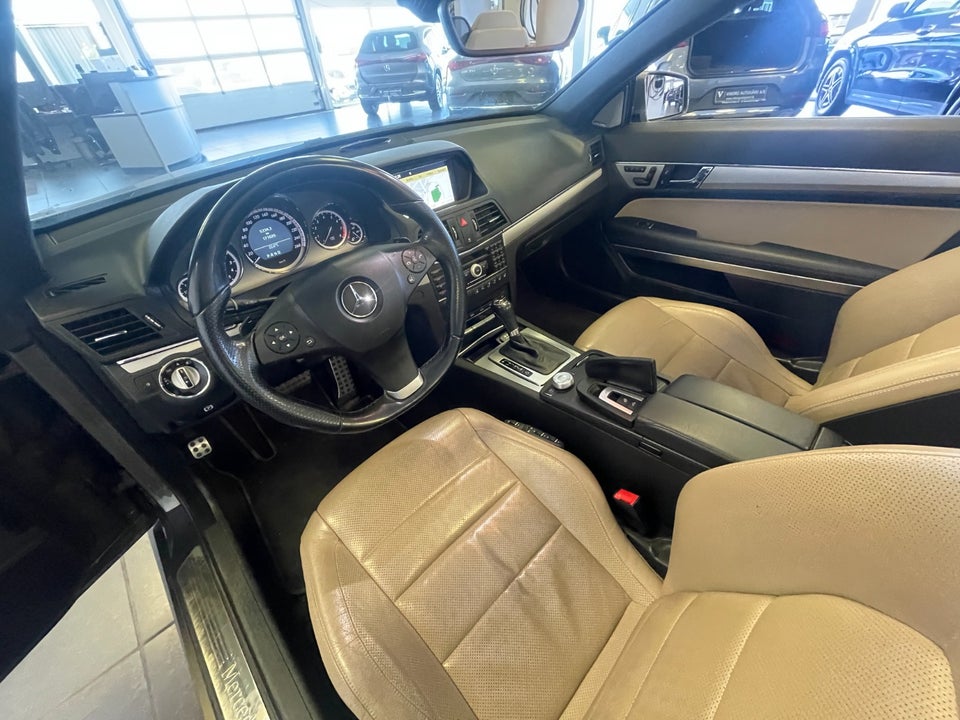 Mercedes E350 3,5 CGi AMG Line Cabriolet aut. BE 2d