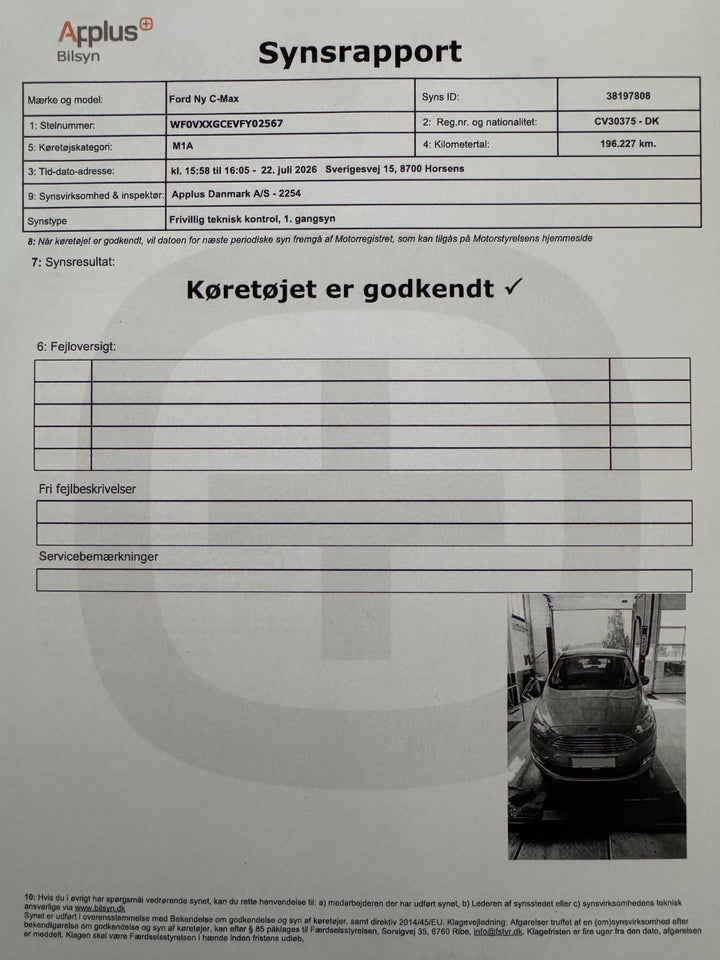 Ford C-MAX 1,0 SCTi 125 Titanium 5d