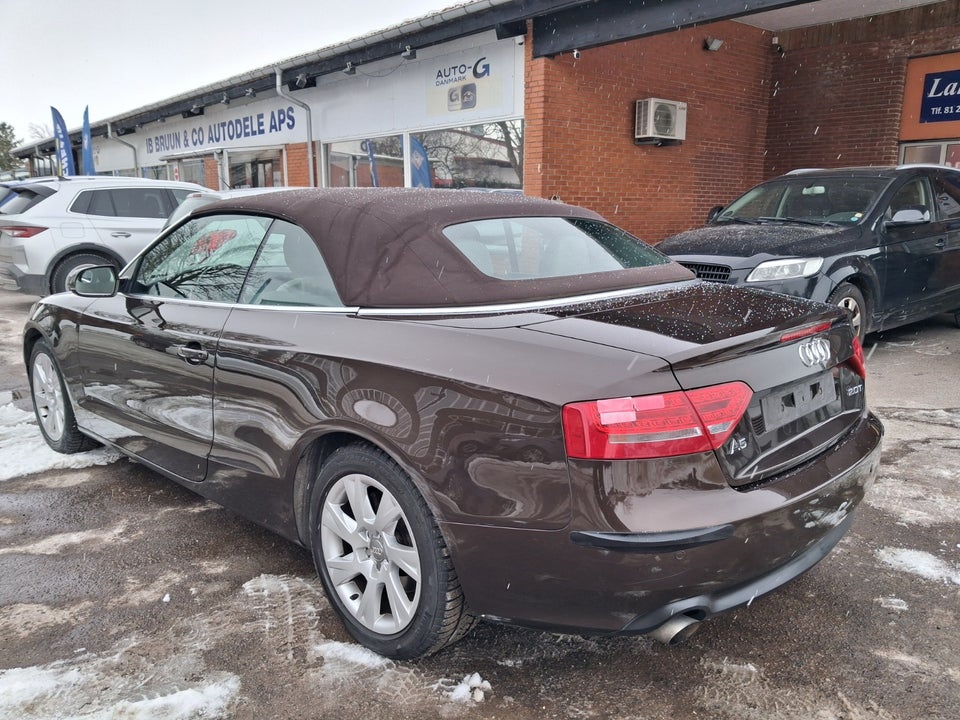 Audi A5 2,0 TFSi 180 Cabriolet Multitr. 2d