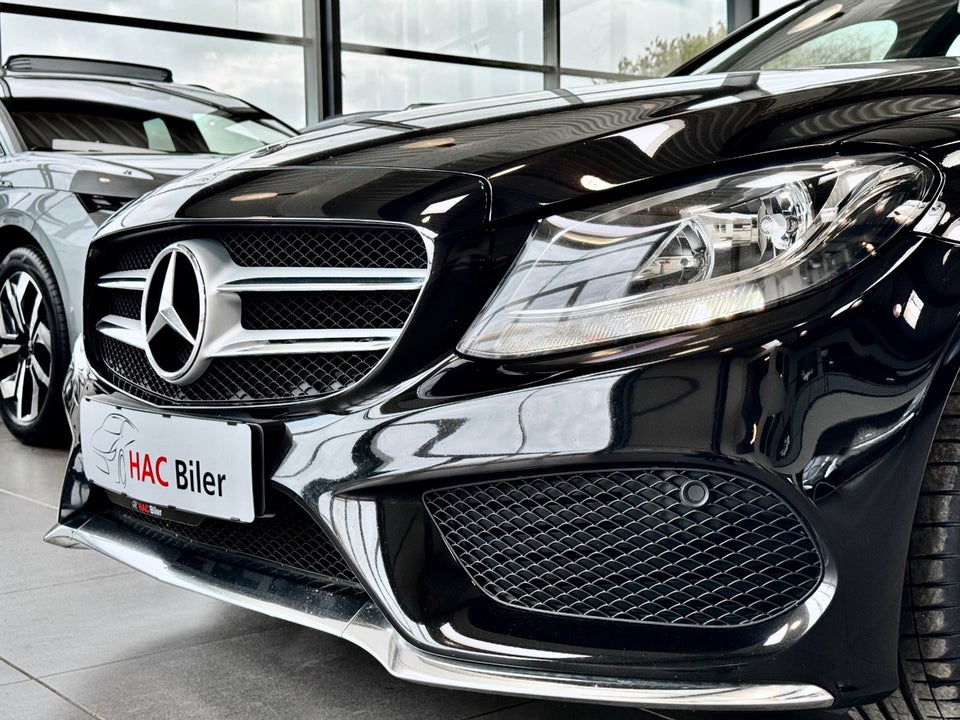 Mercedes C200 d 2,2 AMG Line stc. aut. 5d