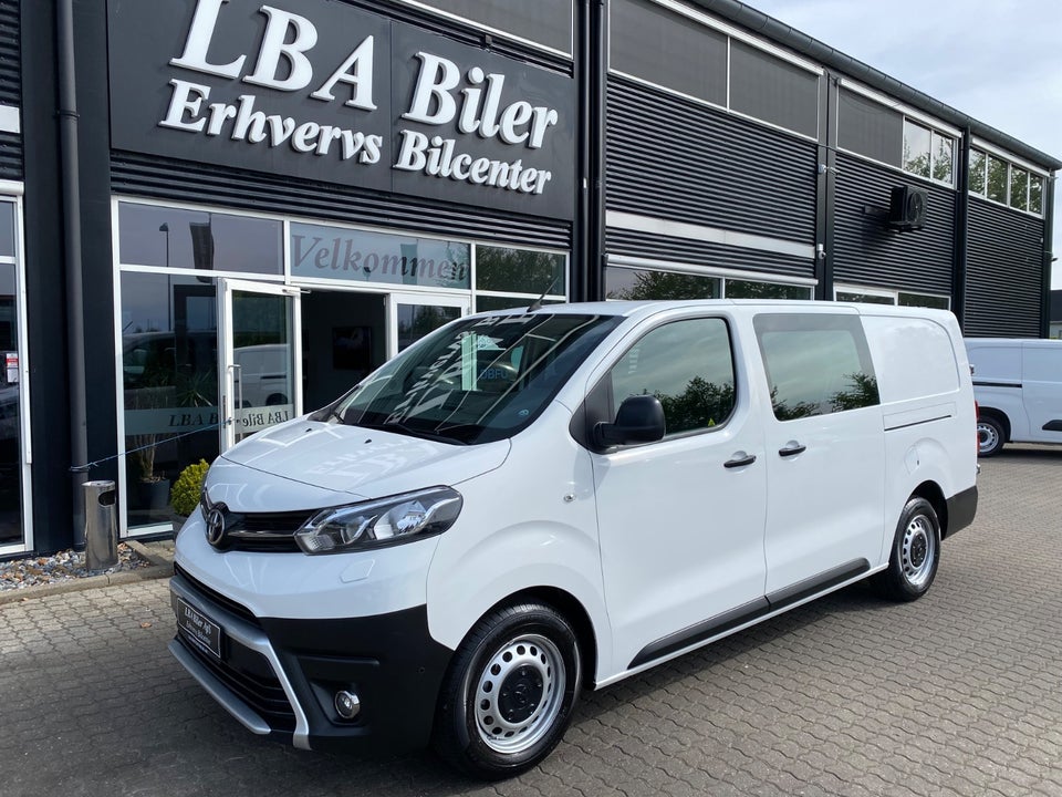 Toyota ProAce 2,0 D 120 Long Comfort Mandskabsvogn 5d