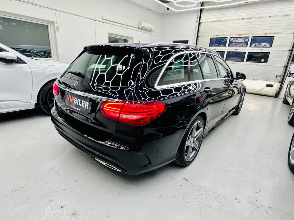 Mercedes C220 d 2,2 AMG Line stc. aut. 5d