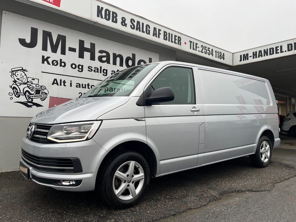 VW Transporter 2,0 TDi 150 Kassevogn DSG lang