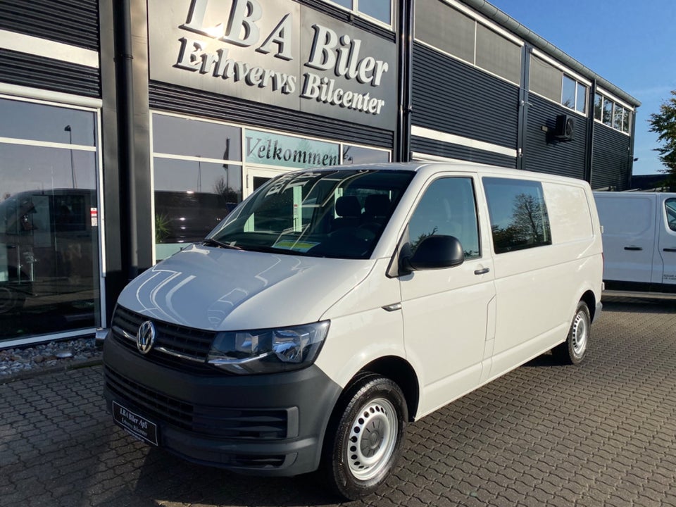 VW Transporter 2,0 TDi 102 Mandskabsvogn 5d