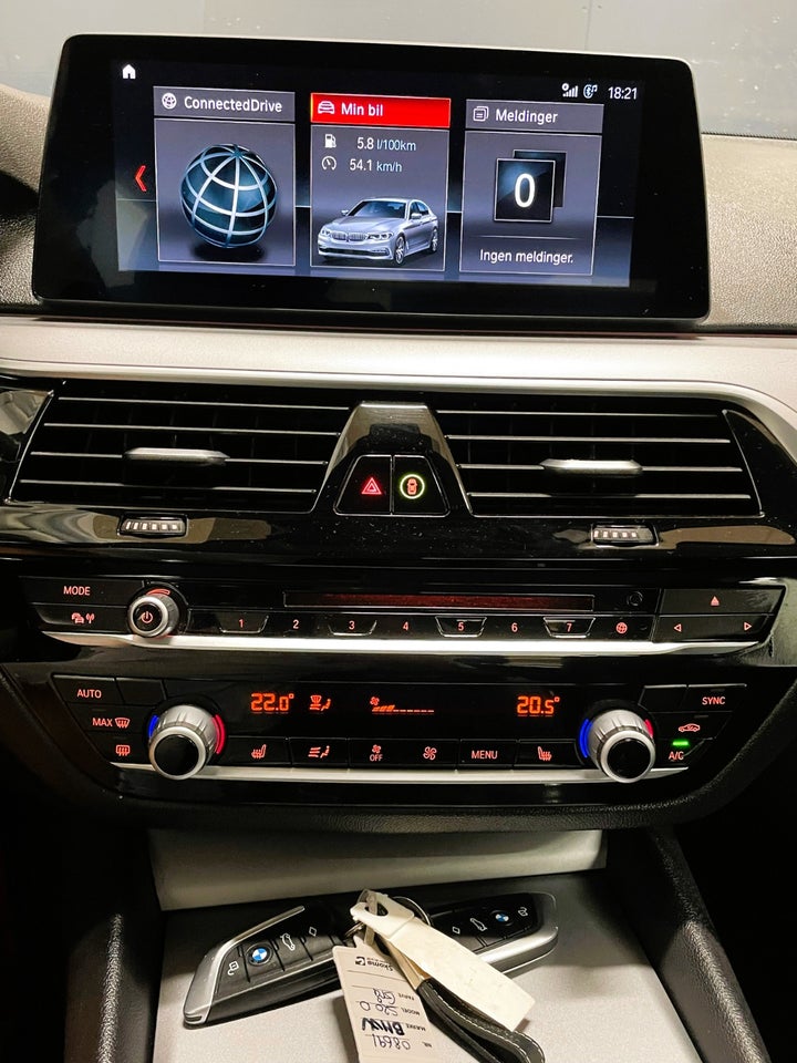 BMW 520d 2,0 Connected aut. 4d