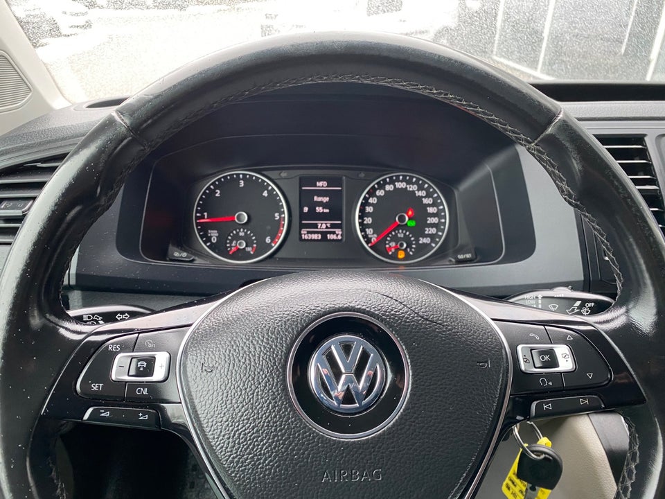 VW Transporter 2,0 TDi 150 Mandskabsvogn DSG