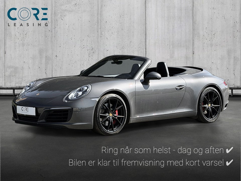 Porsche 911 Carrera S 3,0 Cabriolet PDK 2d