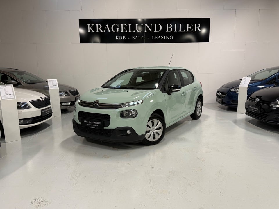 Brugt Citroën Citroën C3 1,6 BlueHDi 75 Feel 5d til salg hos Kragelund Biler