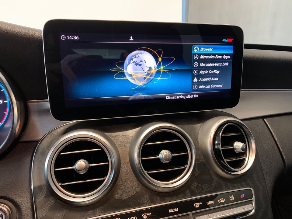 Mercedes C220 d 2,0 Avantgarde stc. aut. 5d