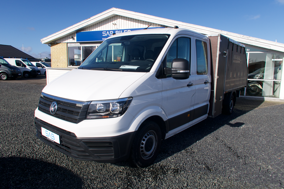 VW Crafter 35 2,0 TDi 177 Db.Kab m/tiplad