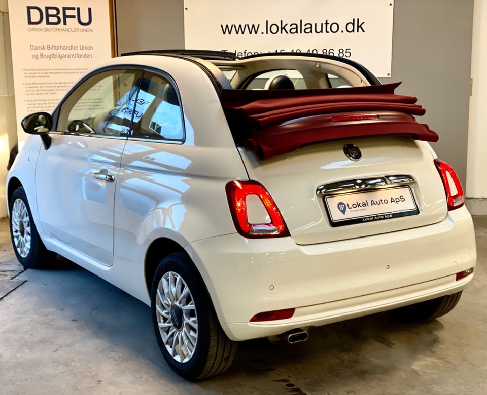 Fiat 500C 1,2 Lounge+ 2d