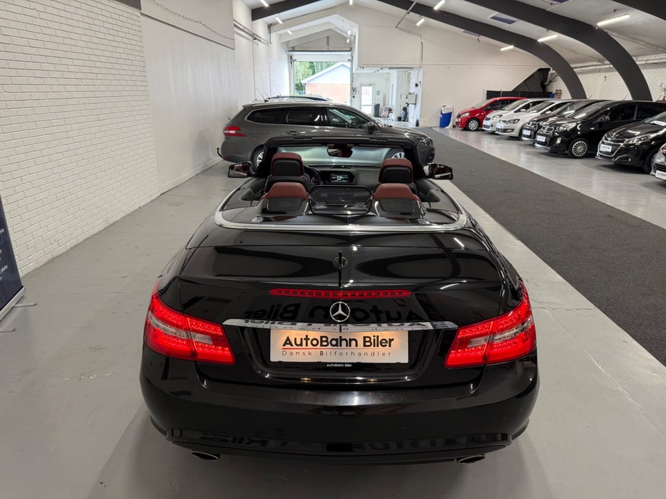 Mercedes E350 3,5 CGi AMG Line Cabriolet aut. BE 2d