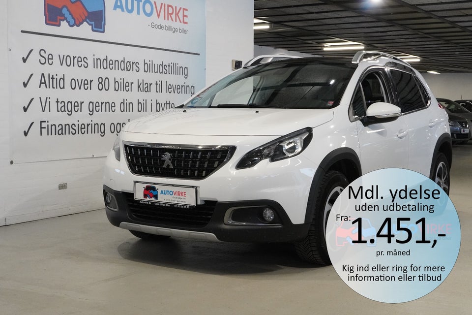 Peugeot 2008 1,5 BlueHDi 100 Allure Sky 5d