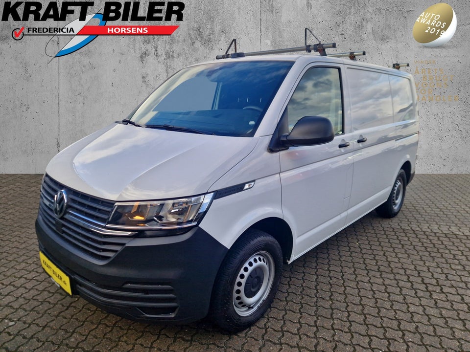 VW Transporter 2,0 TDi 110 Kassevogn kort