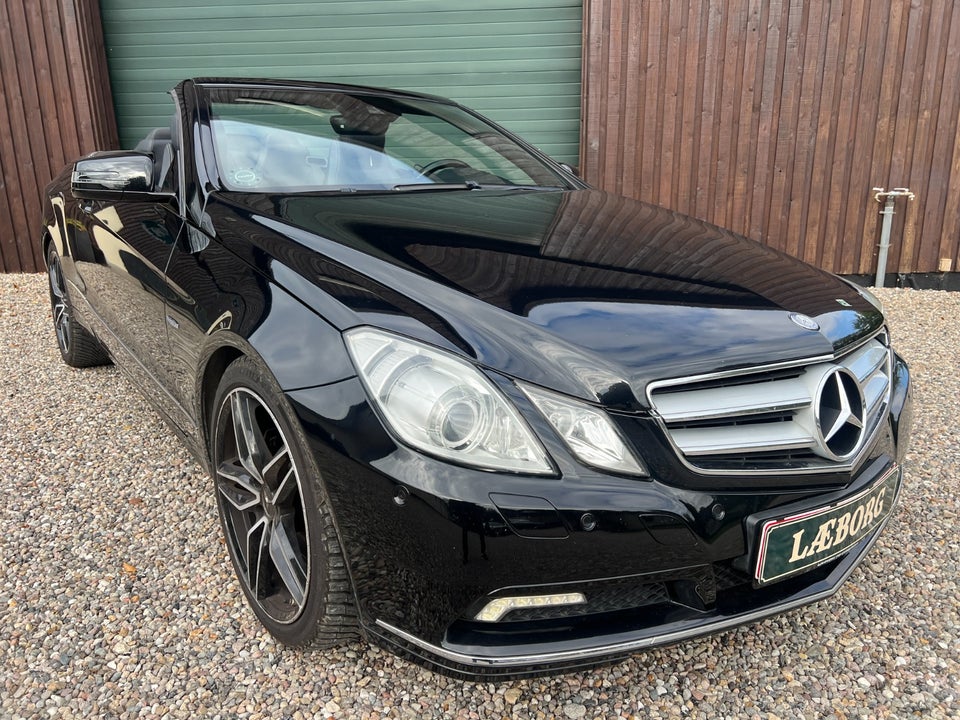 Mercedes E350 3,5 CGi Avantgarde Cabriolet aut. BE 2d