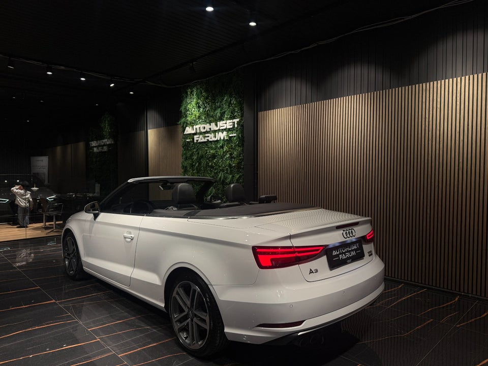 Audi A3 2,0 TFSi 190 Sport Cabriolet S-tr. 2d