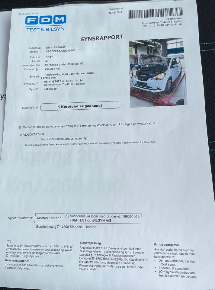 Seat Mii 1,0 60 Reference eco 5d