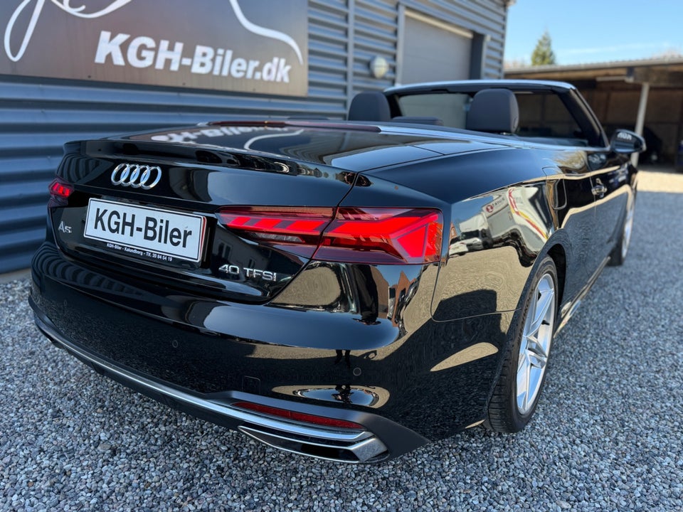 Audi A5 40 TFSi Prestige plus Cabriolet S-tr. 2d