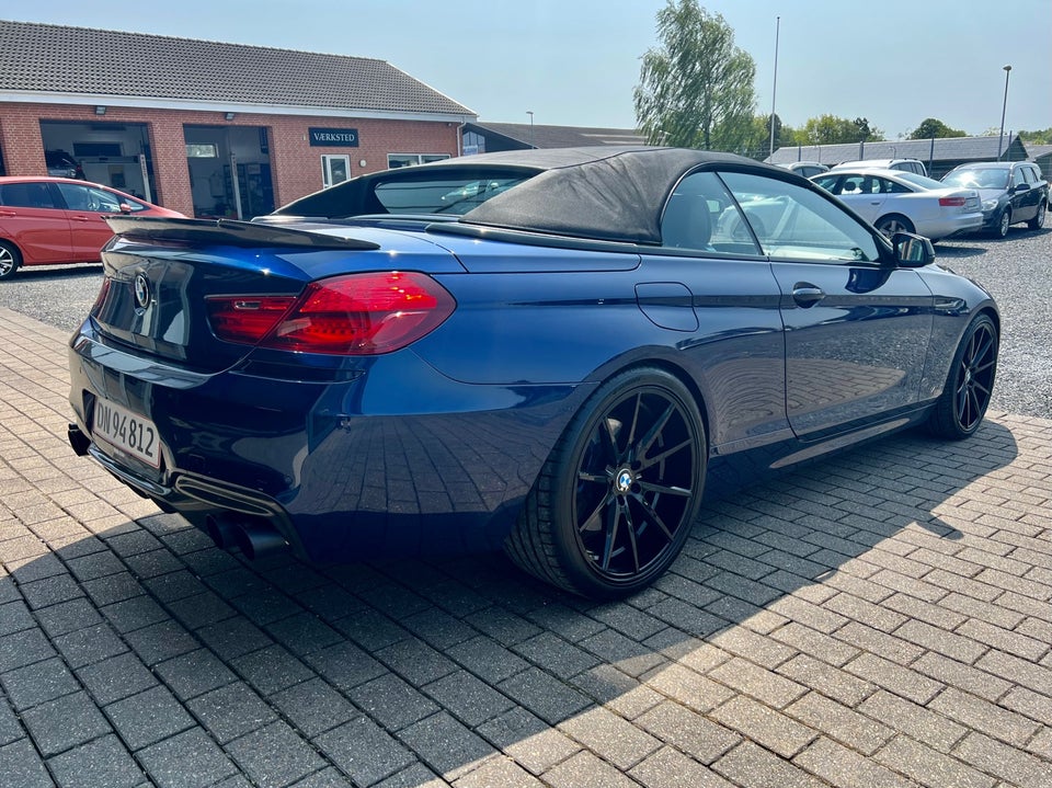 BMW 640i 3,0 Cabriolet aut. 2d